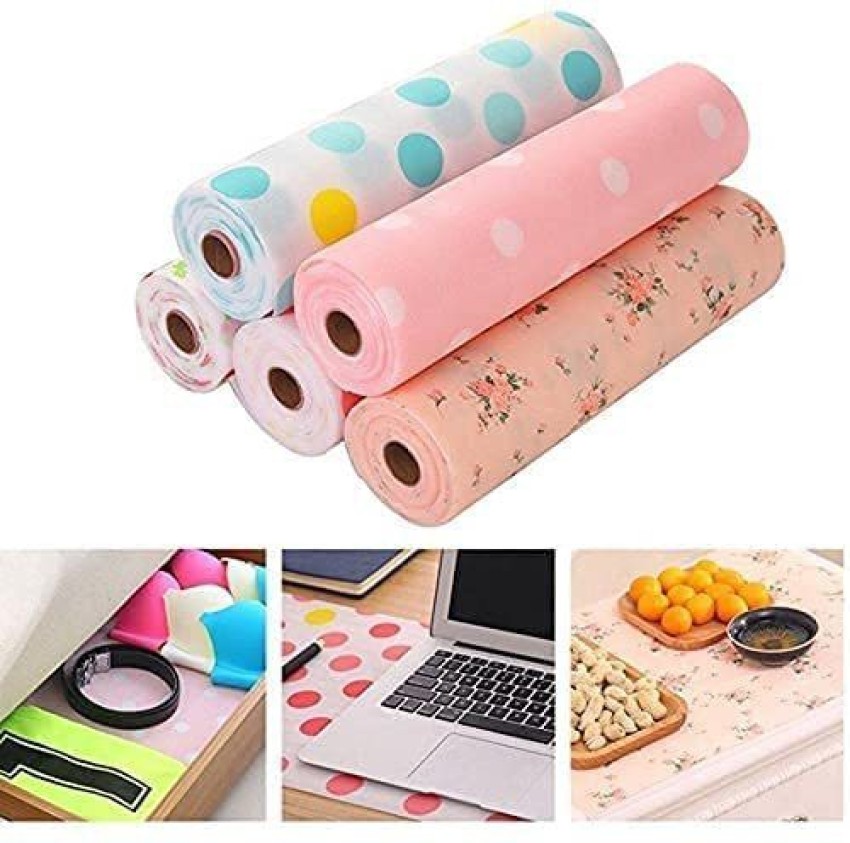 1roll Non Adhesive Shelf Liner For Kitchen Cabinet, Waterproof Drawer Liner  For Kitchen, Non-Slip Cabinet Liner For Kitchen Cabinet, Shelves, Desk