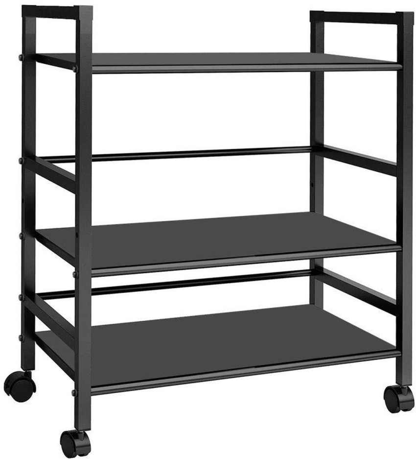 IMPULSE Microwave Storage Stand/Oven Stand/Kitchen Storage Shelf/Rack  (Black) Iron Wall Shelf Price in India - Buy IMPULSE Microwave Storage Stand /Oven Stand/Kitchen Storage Shelf/Rack (Black) Iron Wall Shelf online at