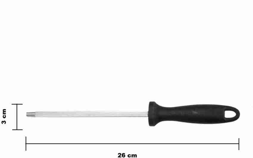 olwick Knife Sharpener Honing Rod Stick, 1 Piece, Black Knife Sharpening  Steel Price in India - Buy olwick Knife Sharpener Honing Rod Stick, 1  Piece, Black Knife Sharpening Steel online at