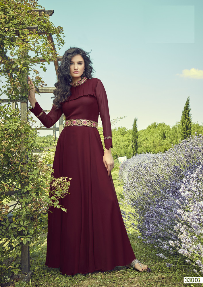 Buy Femella Maroon ALine Dress for Women Online  Tata CLiQ