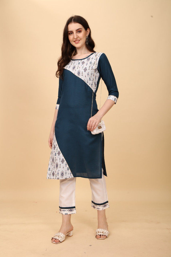 Bolly Lounge Women Printed A line Kurta Buy Bolly Lounge Women