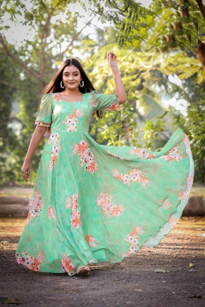 Top 157+ pattu saree anarkali dress super hot - seven.edu.vn