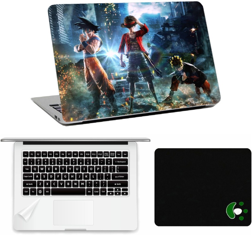 Yuckquee Anime Laptop Skin/Sticker/Vinyl for 14.1, 14.4, 15.1, 15.6 inches  for HP,Asus,Acer,Apple,Lenovo printed on 3M Vinyl, HD,Laminated,  Scratchproof A-17 Vinyl Laptop Decal 15.6 Price in India - Buy Yuckquee Anime  Laptop Skin/Sticker/Vinyl