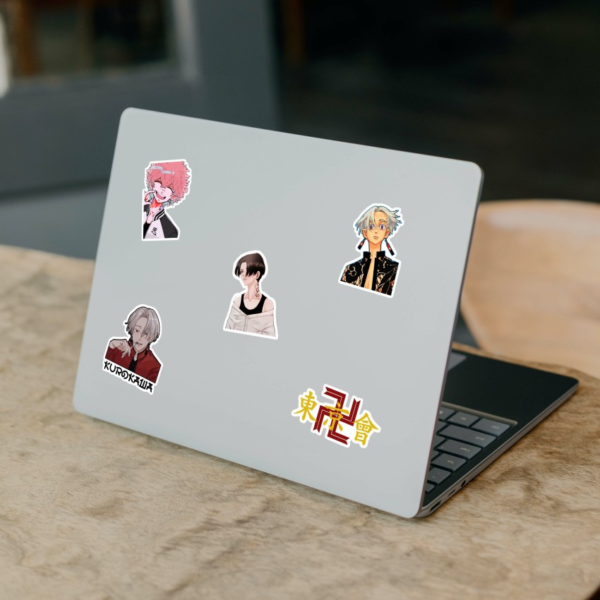 Cartoon Laptop stickers, Size: 1-3 Inch, Packaging Type: Packet