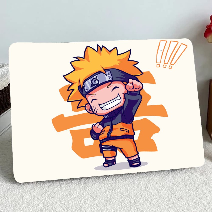 DwellAmor Anime Naruto with Back Panel & Wrist pad Vinyl Laptop