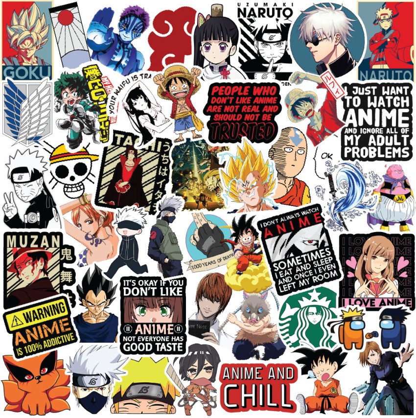 100 PCS Anime Sticker Small Stickers Skateboard India  Ubuy