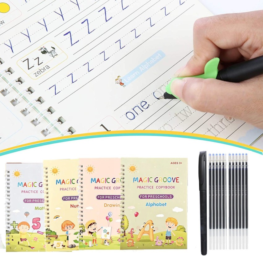 Magic Practice Copybook - Number Tracing Book for Kids