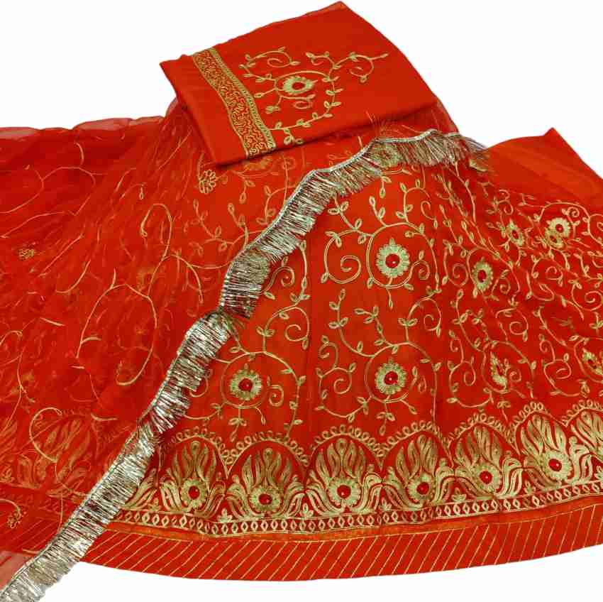 MANTUSHTI Embroidered Semi Stitched Rajasthani Poshak - Buy MANTUSHTI  Embroidered Semi Stitched Rajasthani Poshak Online at Best Prices in India  