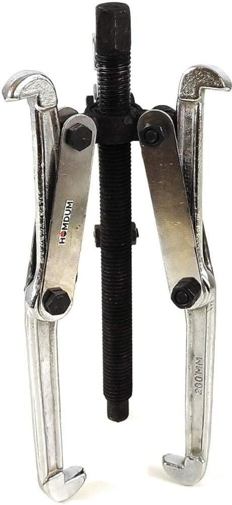 Homdum 8 inch 3 Legs/Jaws Bearing Puller Heavy Chrome Vanadium Steel Gear Puller  size 203mm (Black and Silver) Lever Tool Price in India - Buy Homdum 8 inch  3 Legs/Jaws Bearing Puller