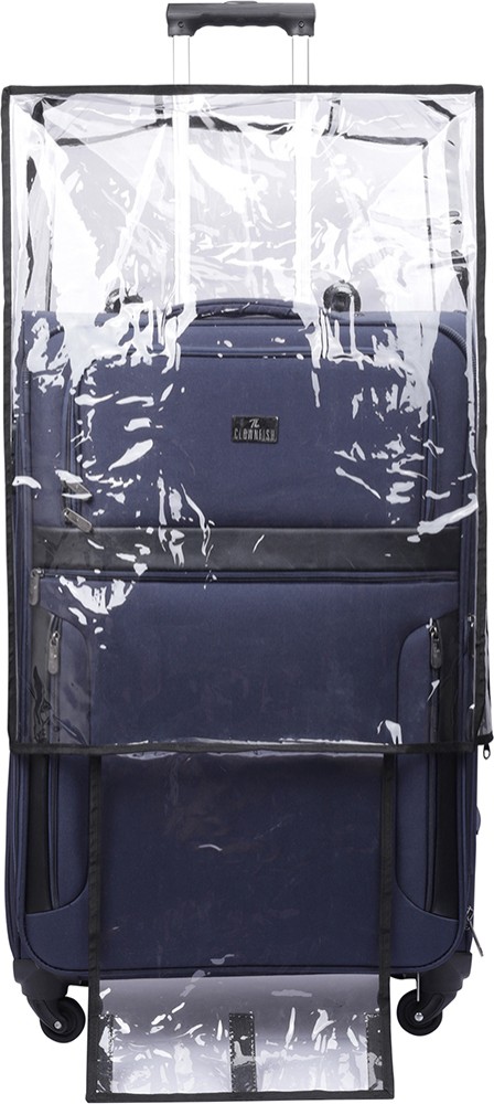 The Clownfish Jeffrey Series Polycarbonate Hard Case Suitcase 4 Wheel  Trolley Bag - Blue