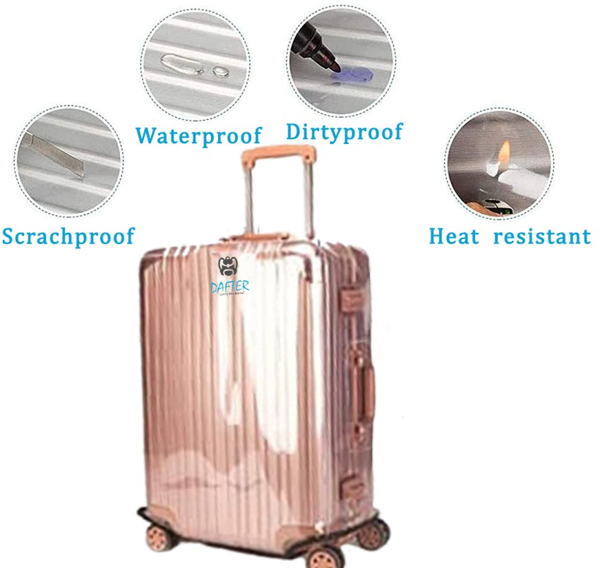 22 Inch Non-Woven Luggage Cover Anti-Scratch Protector Case Travel Suitcase  Cover Waterproof Dustproof Cover Trolley Case Luggage Suitcase Cover | SHEIN