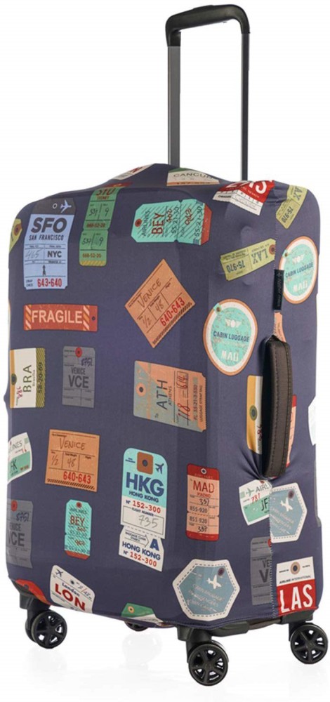 Nasher Miles Polyester 55 cm (20 Inch) Small Protective Luggage Cover -  Women Design price in UAE,  UAE