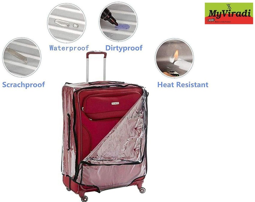 Nasher Miles Polyester 75 cm 28 Inch Large Protective Luggage Cover   Riomaggiore Design  Amazonin Fashion