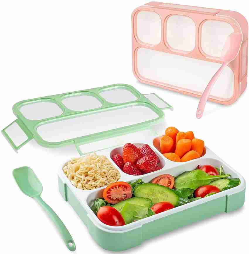 3/4/5Grids Lunch Box Bento Box Lunch Containers for Adult/Kid