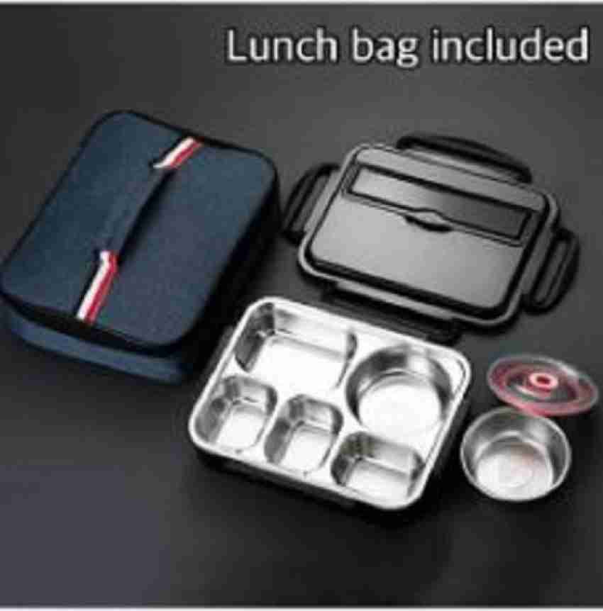 WORTHBUY Thermal Lunch Box Microwave Safe 18/8 Stainless Steel Food  Container For Kid Adult Leak-Proof Lunch Container Food Jar