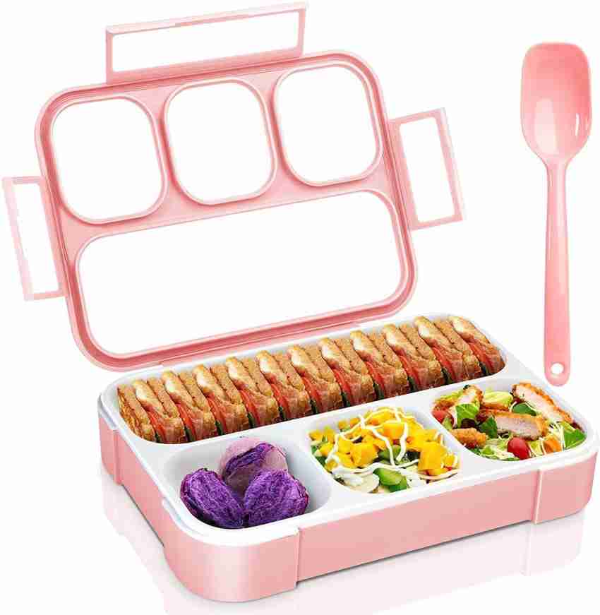 Dherik Tradworld Stainless Steel 4 Compartment