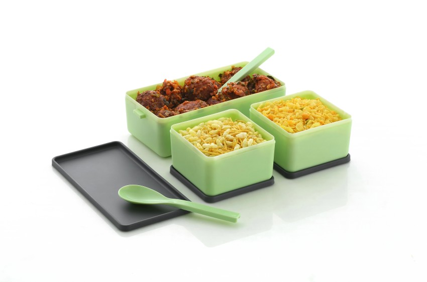 Simple Plastic Lunch Box For Adults And Kids, 1500ml, Leakproof