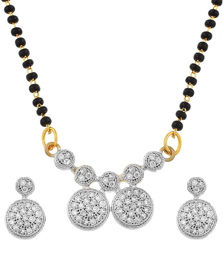 American diamond mangalsutra designs with top price