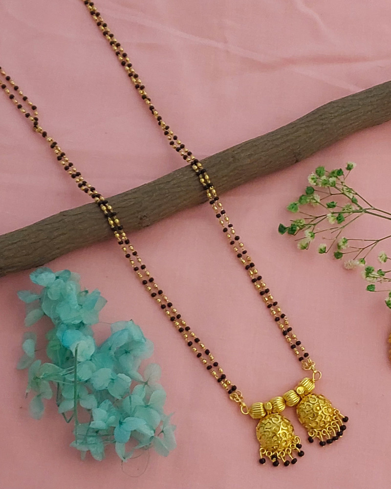 Flipkart Black Beads Mangalsutra Gold With Price Bright STYLE Gold