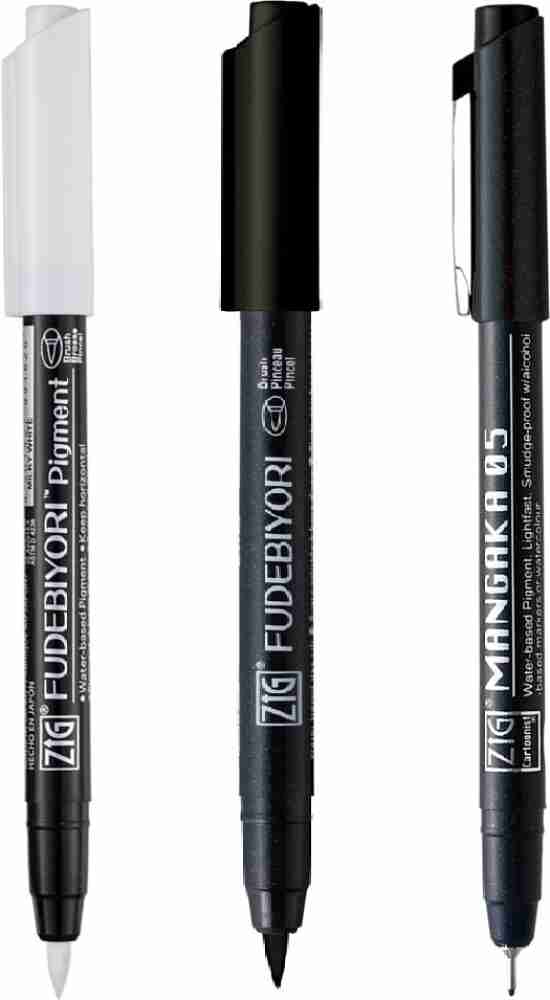 Zig Mangaka Cartoonist Outline Pen - Black - 003 Tip