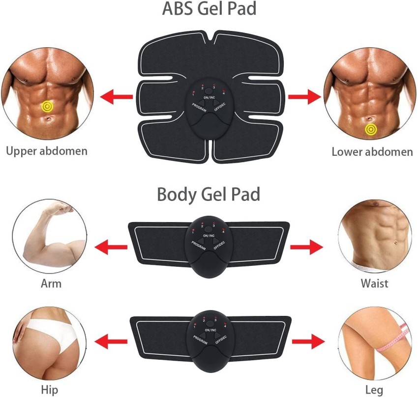 EMS Muscle Stimulator Massager Hip Abdominal Muscle Trainer Buttocks Arm  Abdomen Body Losing Weight Lifting Fitness Massage