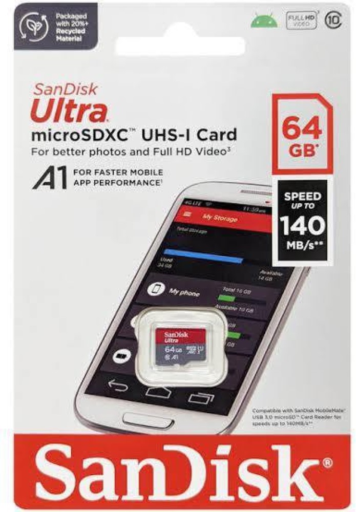 Micro Center Premium 128GB microSDXC Card UHS-I Flash Memory Card