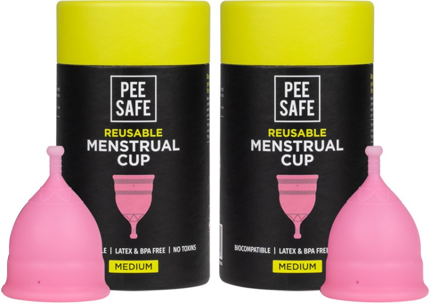 PEESAFE Menstrual Cups Large - Size B | 18 Years & Above (Have Given Birth  Vaginally) | Period Cup | Menstrual Cup | 100% Medical Grade Silicone 