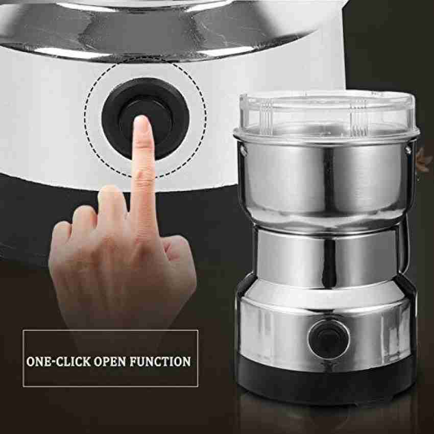 220V 150W 300ML Electric Coffee Bean Grinder DIY Stainless Steel