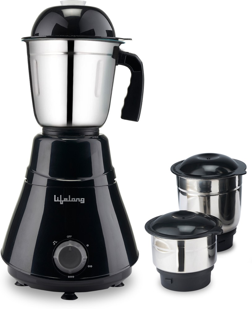 Greenchef JawaBlack 600 Mixer Grinder (3 Jars, Black) Price in India - Buy  Greenchef JawaBlack 600 Mixer Grinder (3 Jars, Black) Online at