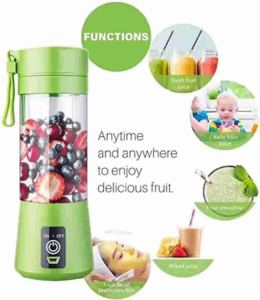 Portable Electric Blender Bottle  6-Blade Multifunctional Juice