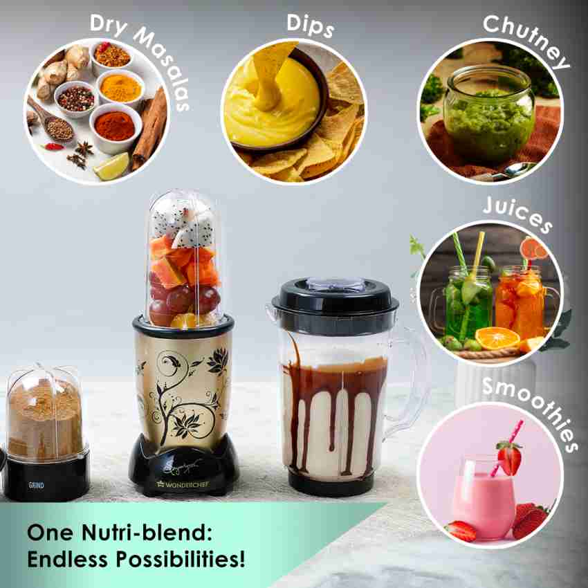 Nutri-Blend CKM Mixer Grinder (4 Jar) Champagne