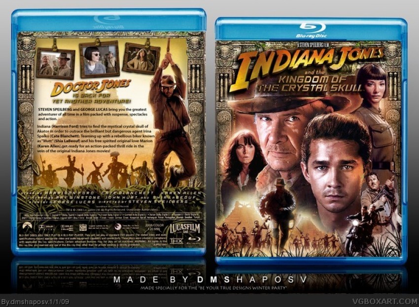 Indiana Jones and the Kingdom of the Crystal Skull (DVD, 2008) Harrison Ford