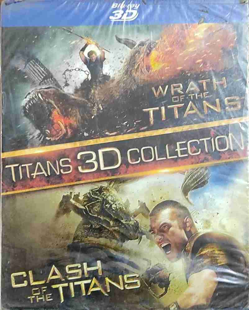 Clash of the Titans 3D AND Wrath of the Titans 3D TWO PACK 3D BLU RAY