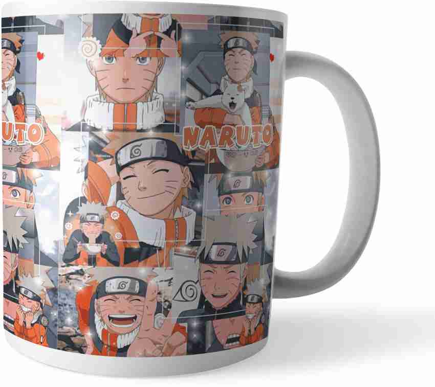 Mug Anime Naruto No. 14, Mug With Print, Naruto Uzuma, Kakashi Hatake,  Sakura Haruno, Driarai, 330