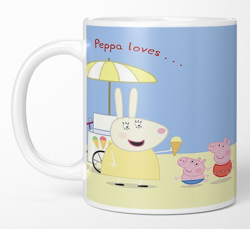 PrintingZone Compatible Print With Peppa Pig Cup For Birthday Gift