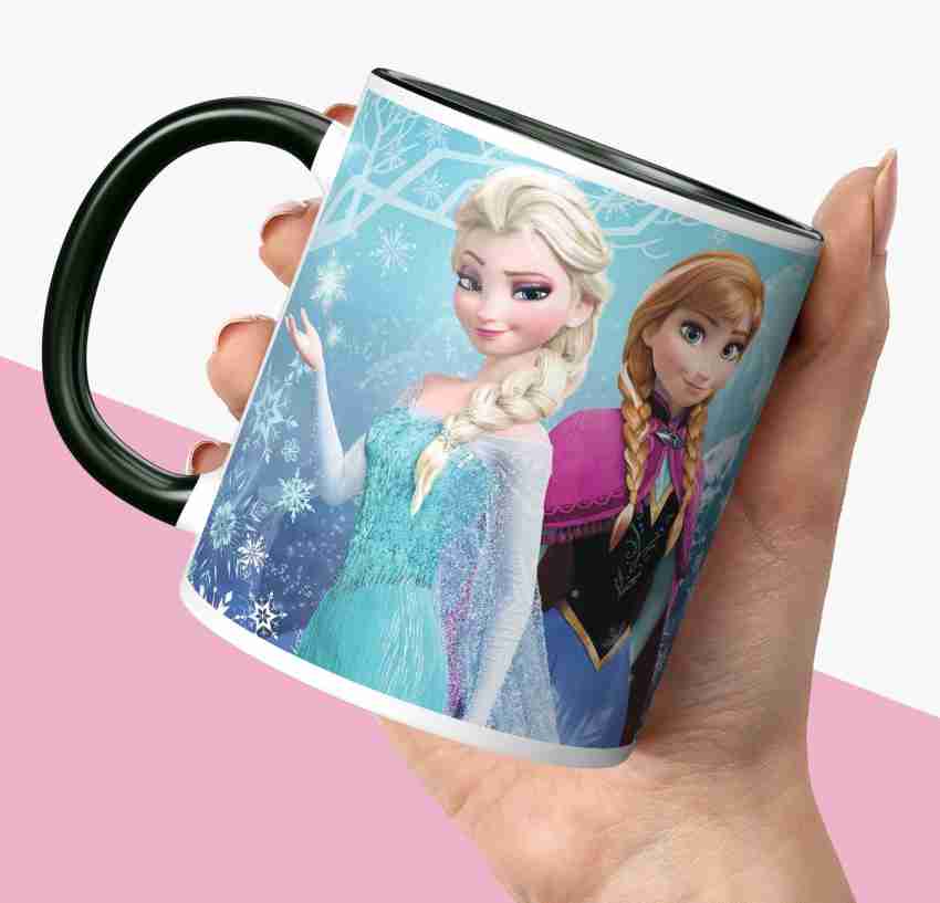 NH10 DESIGNS Frozen Printed Cartoon Coffee Cup For Kids Girls Boys