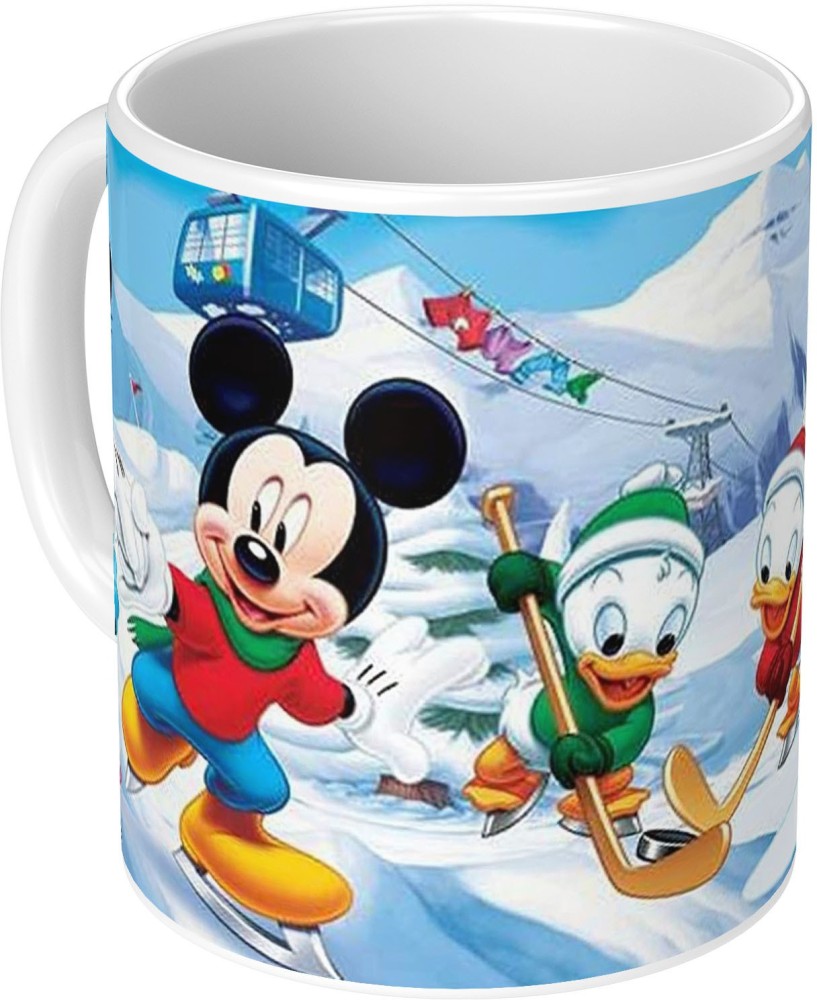 Children's microwave cup MICKEY MOUSE, 350 ml., Blue