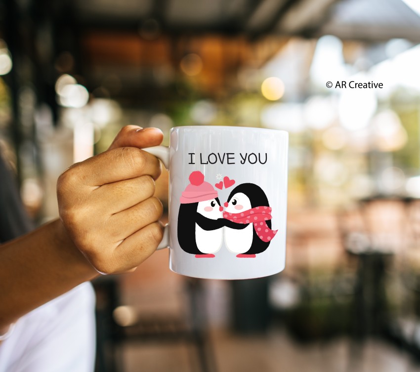 Penguin Love Quotes Gift' Mug