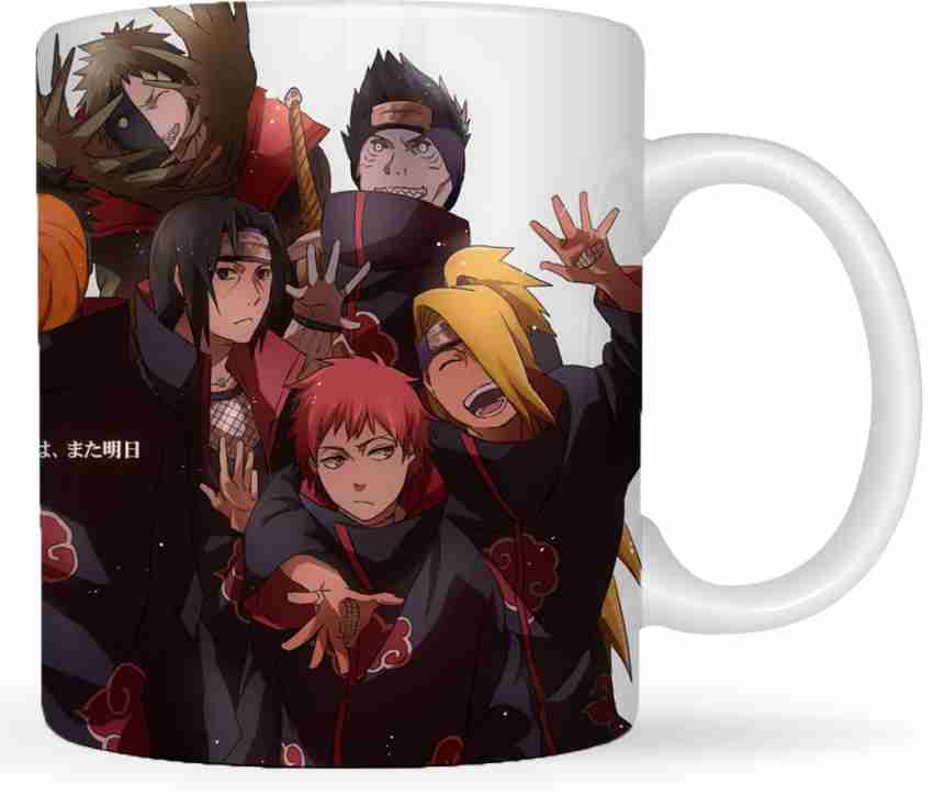 Mug Anime Naruto No. 14, Mug With Print, Naruto Uzuma, Kakashi Hatake,  Sakura Haruno, Driarai, 330