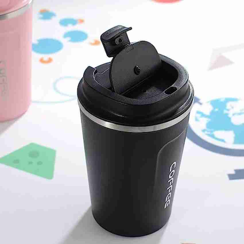 Stainless Steel Coffee Mug 500ml Thermo Mug with Lid Beer Mugs for Tea Cup  Thermos Metal Cup Drink Straw Travel Cups