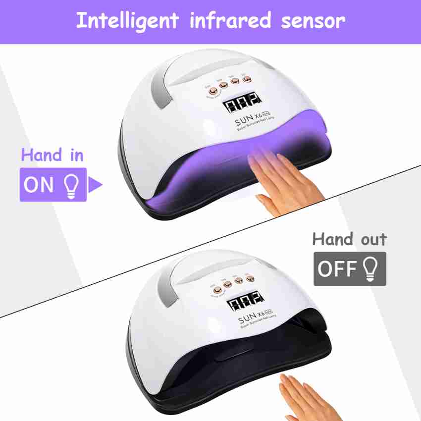 UV Lamp for Resin with 4Timer Newest Nail Lamp Dryer Smart Sensor