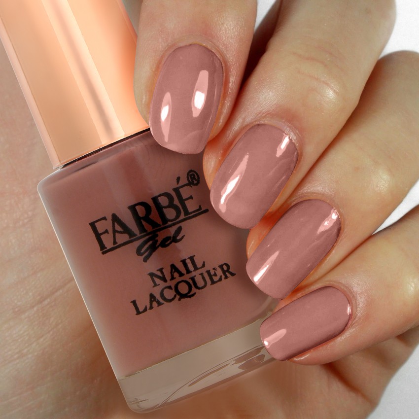 Buy First Light Pink Purple Mauve Nail Polish Online in India  Etsy
