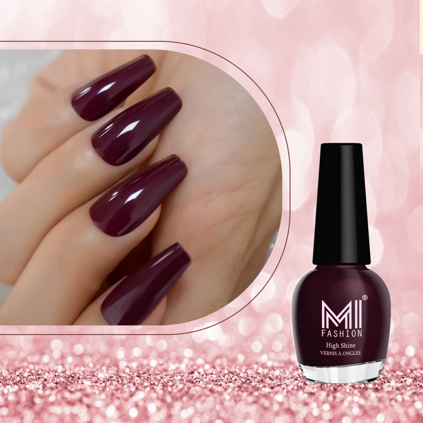 MI FASHION Gleam and Matte A Perfect Matte Nail Polish Combo Pack Wine Maroon,Red - Price in India, Buy MI FASHION Gleam and Matte A Perfect Matte Nail Polish Combo Pack Wine