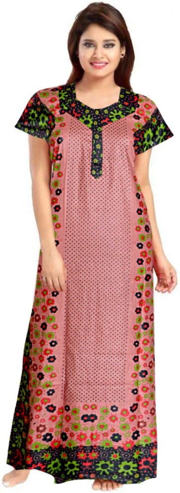 Cotton on sale nighty flipkart