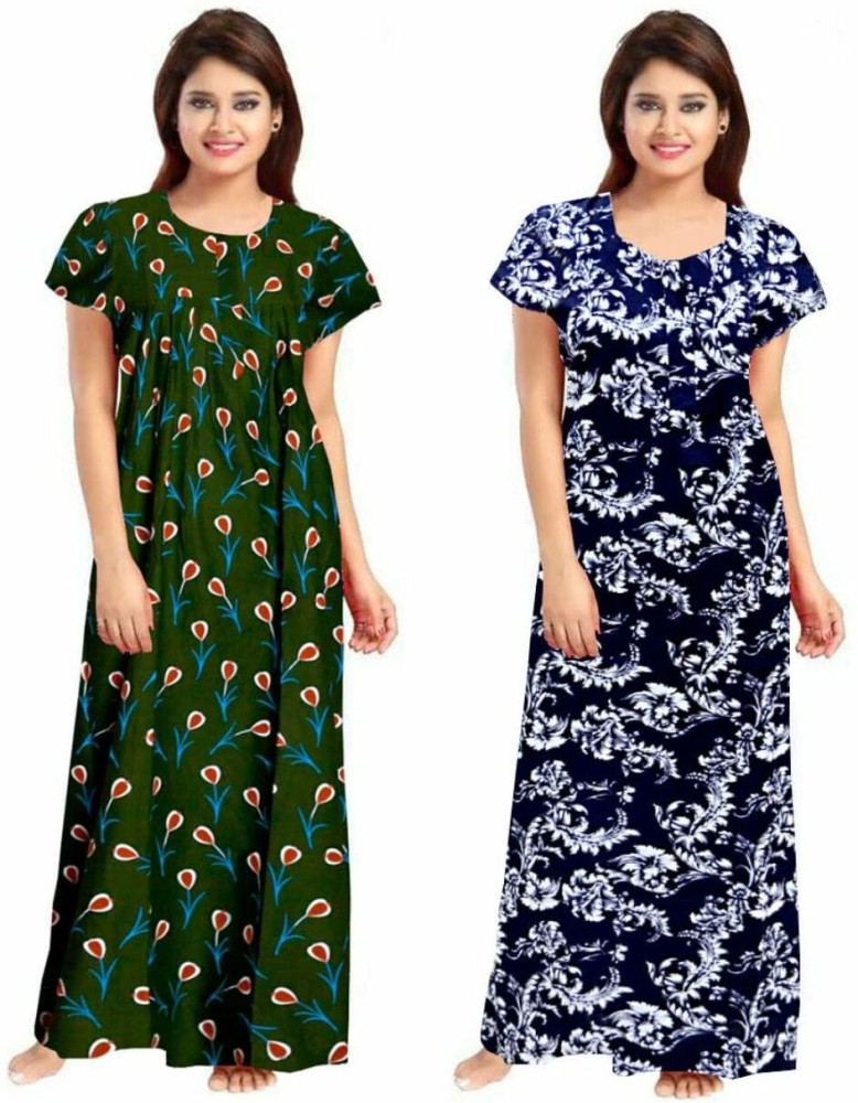 Cotton nighty cheap flipkart