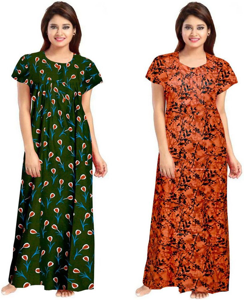 PRFAB Women Nighty - Buy PRFAB Women Nighty Online at Best Prices in India  | Flipkart.com