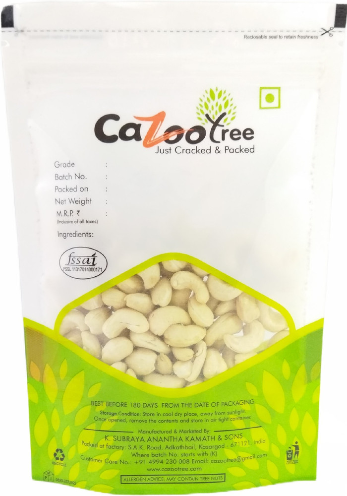 Cazootree Tiny Winy W400 1000g Cashew Kernels Cashews Price in