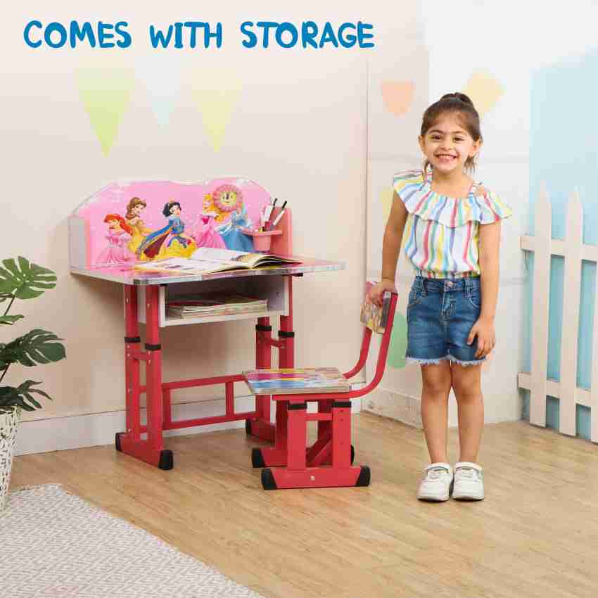 PNASGL Kids study Table & Chair with Adjustable Height Metal Desk Chair  Price in India - Buy PNASGL Kids study Table & Chair with Adjustable Height  Metal Desk Chair online at