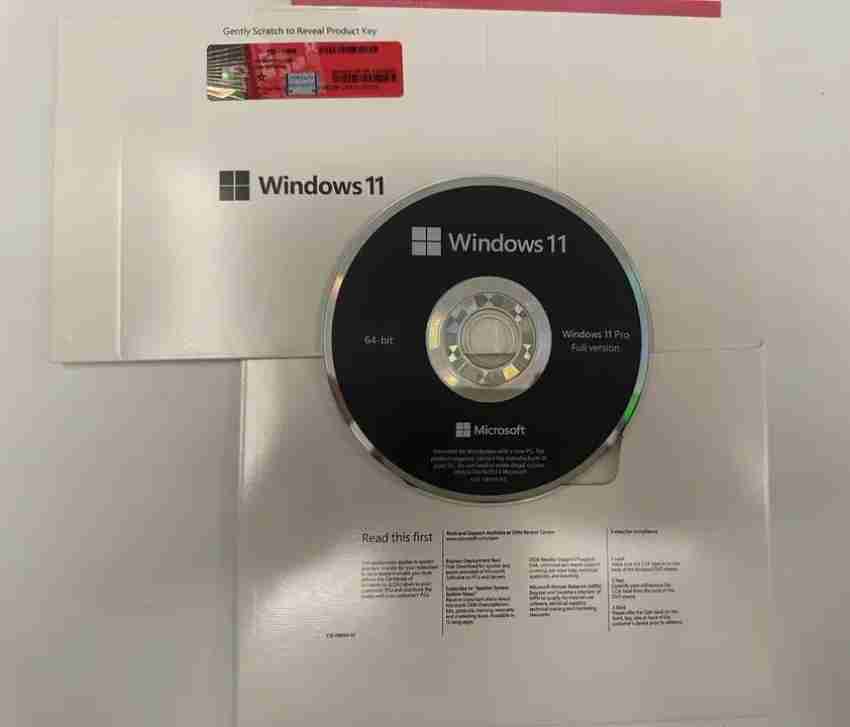 Microsoft Windows 11 Pro 64-bit, DVD - OEM