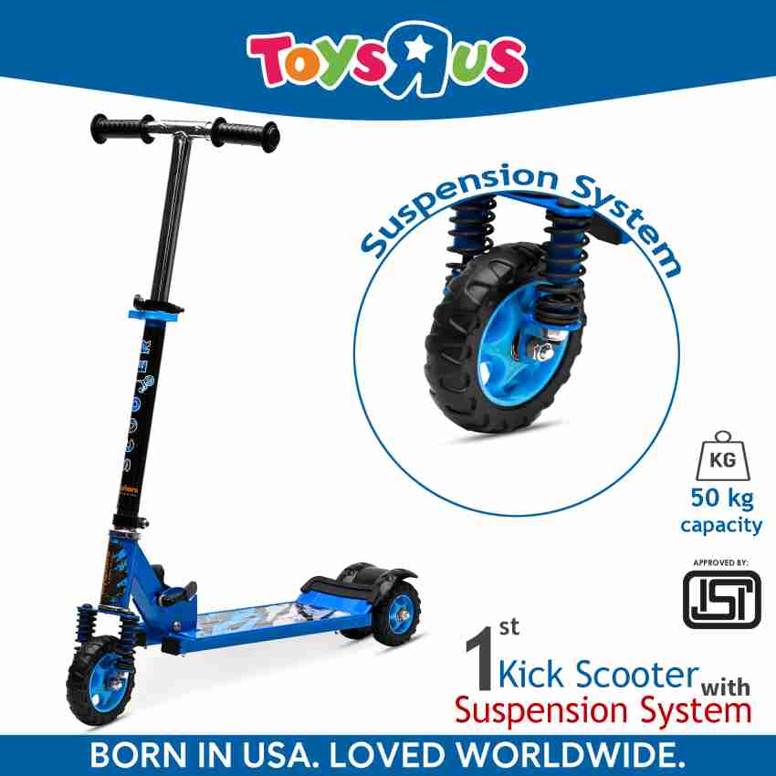 Toys R Us Avigo Steel Foldable Scooter & Height | CAP : 50 KG AGE YRS| - Steel Foldable Scooter & Height Adjustable | CAP : 50 KG